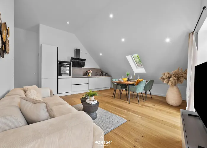 公寓 Kurzzeitwohnung Sonnenloft 海利根港